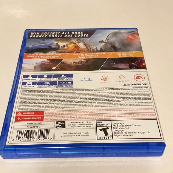 PS4 Need For Speed Payback - Picture 2 of 4